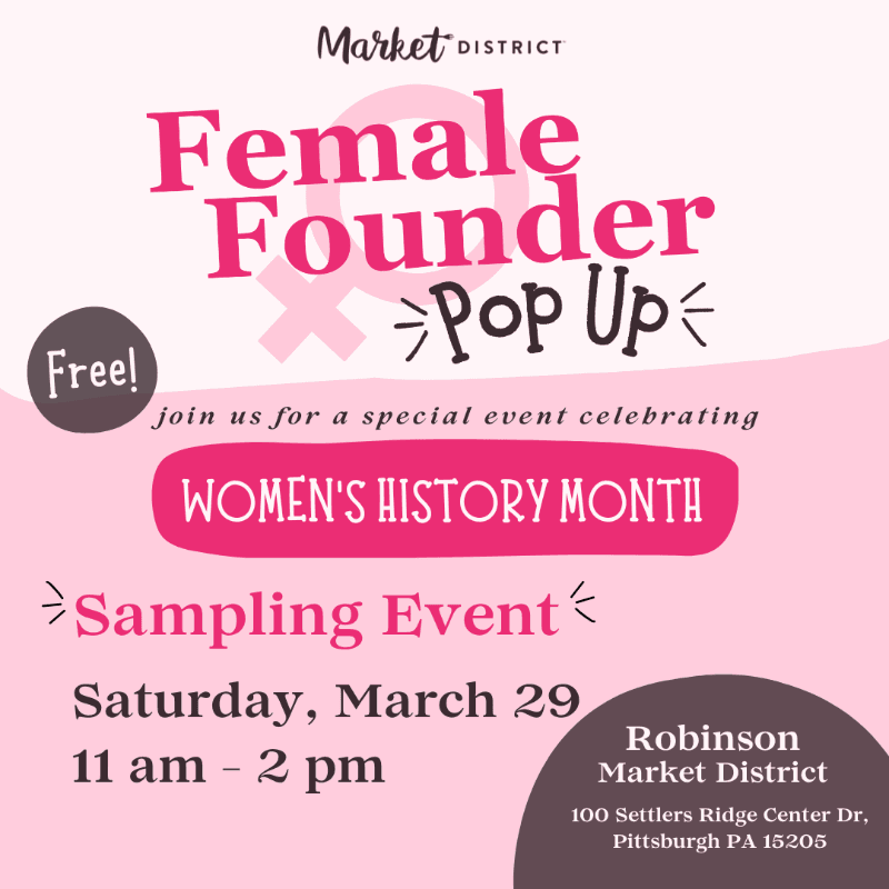Female Founder Pop Up - Robinson Market District