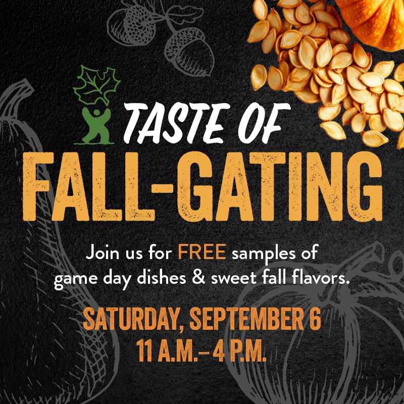 Taste of Fall-Gating